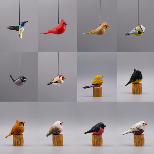 Full Set of 12 Birds