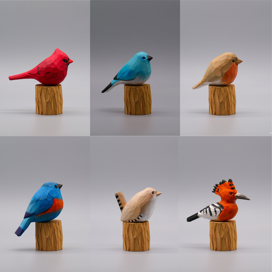 Set of 6 Birds