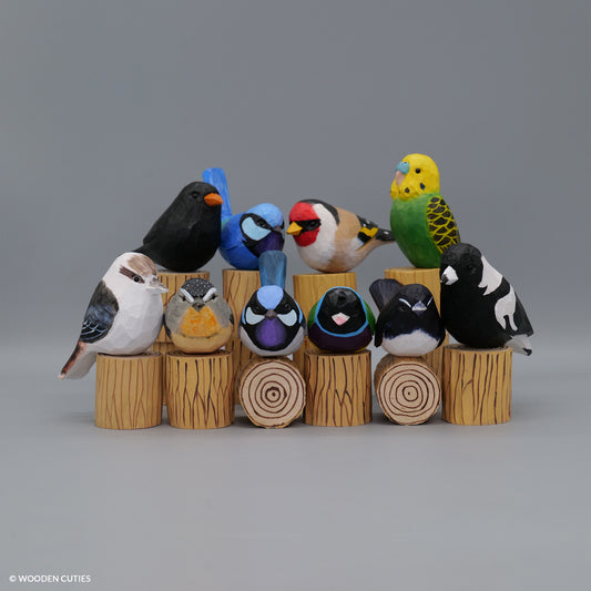 Set of 10 Birds