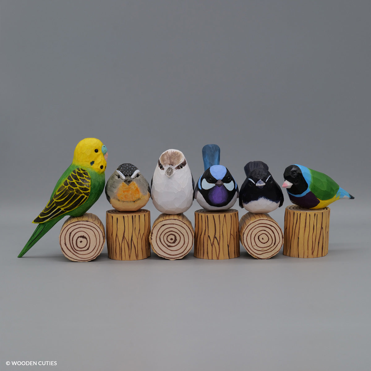 Set of 6 Birds