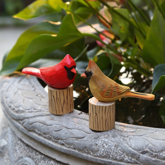 Male and Female Cardinals Set