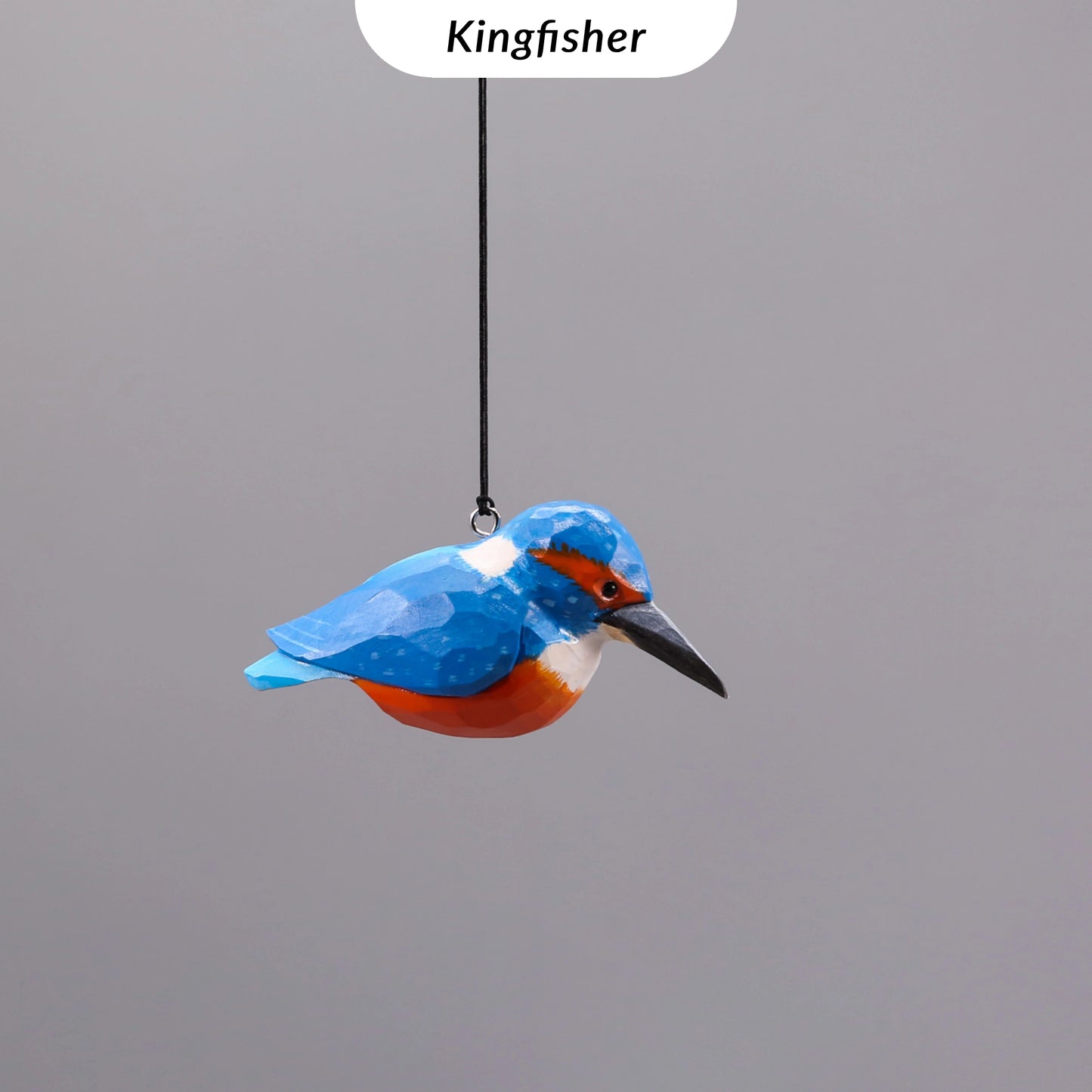 Set of 4 European Bird Ornaments